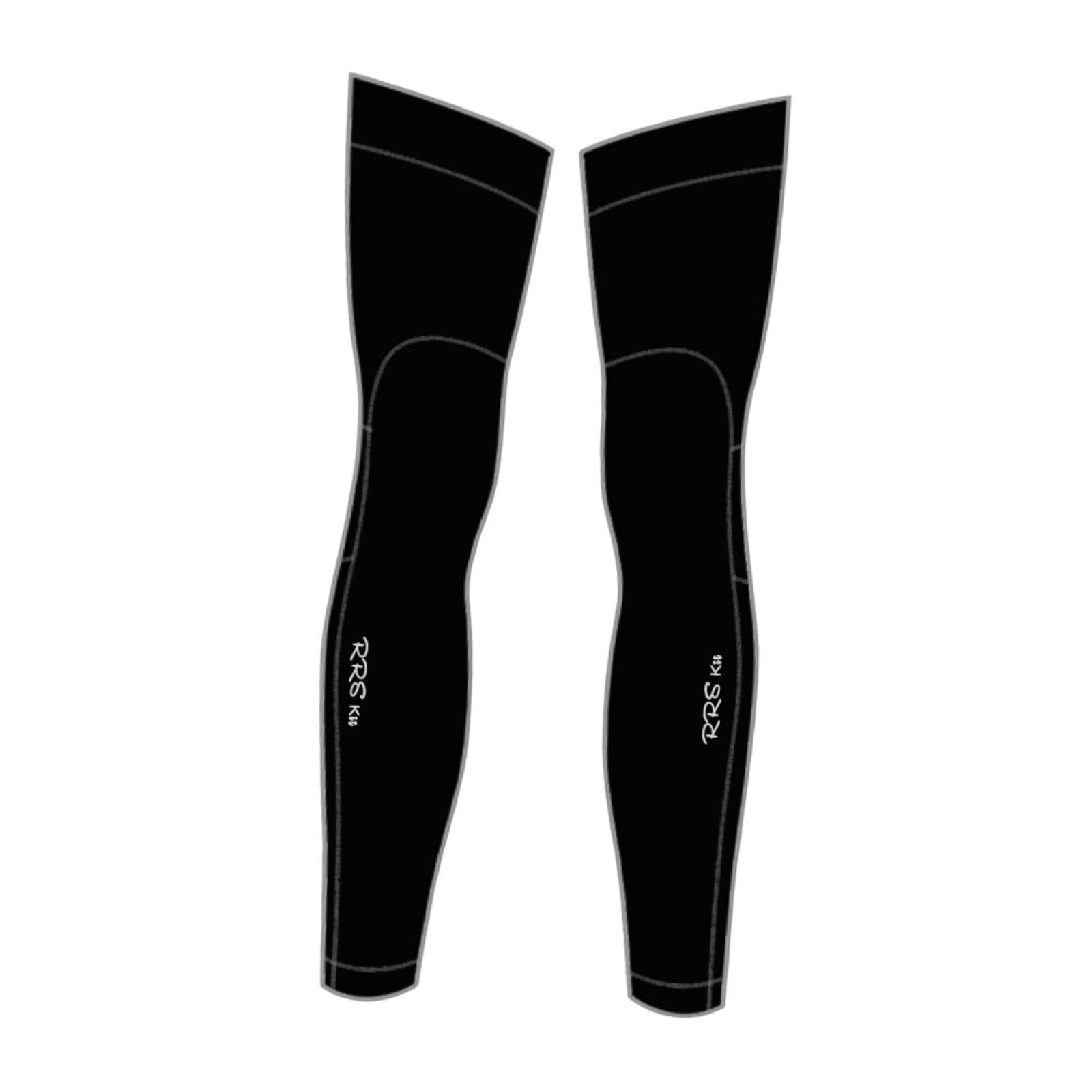 1 Paire Jambières Cyclisme Polaire Chauffantes Manches Longues Ergonomiques Respirantes Nonslip pour Sportif Adaptées à La Course Vélo Entraînement Ex, L
