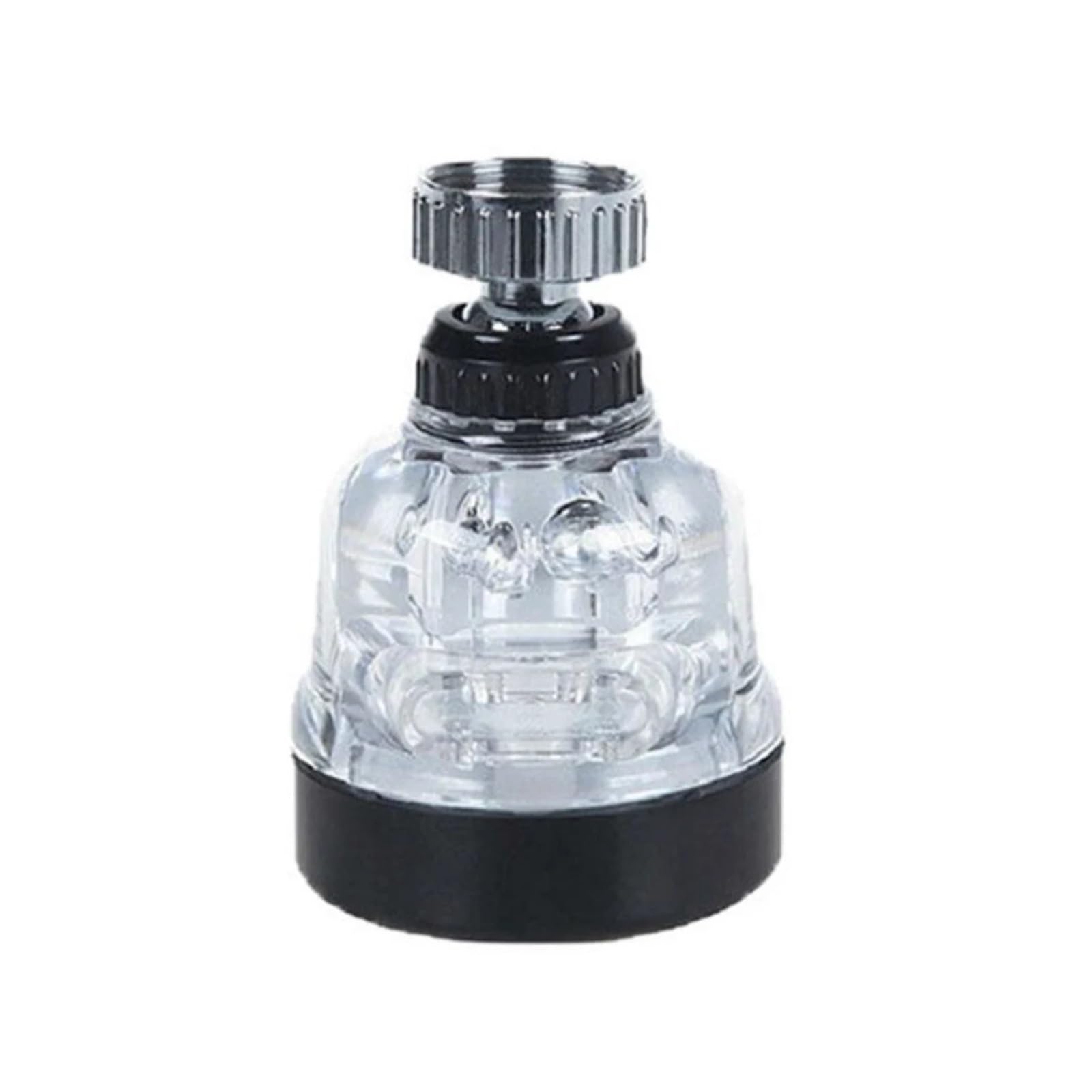 Cxfjshewcv 3Speed Pc Shower Rotating Water Saving Faucet Tap Kitchen Bathroom Shower Aerator Extended Hose Nozzle Bubbler