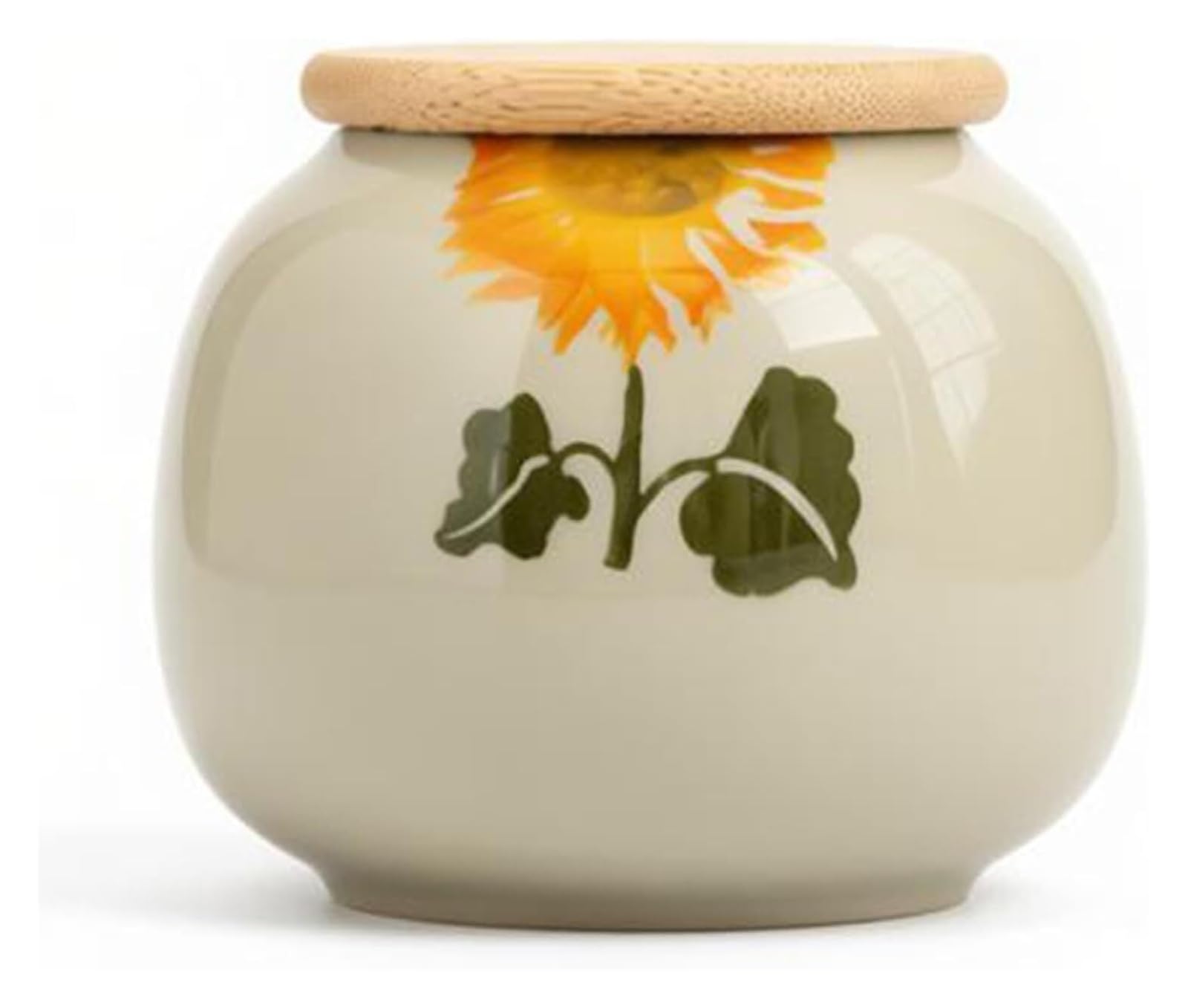 DQZRTUECA Airtight Ceramic Tea Art Jar