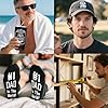 11 Pcs Dad Gifts for Men, Father's Day Gifts, Best Dad Ever Gift with 20 Oz Tumbler Socks Baseball Cap Tape Measure Bracelet Wallet Card Keychain, Fathers Day Birthday Christmas Gift for Dad Husband
