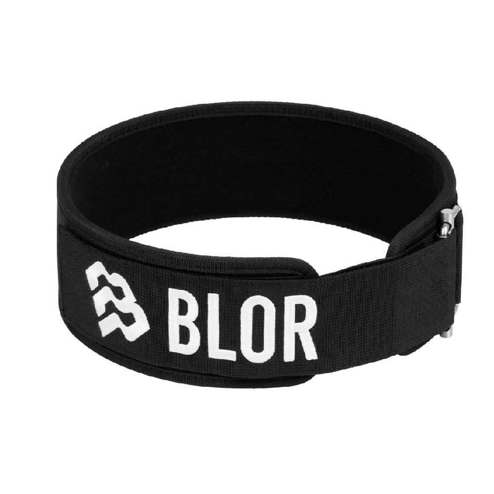 Blor Cintura Regolamentare Weightlifting E Powerlifting Per Sollevamento Pesi Supporto Lombare Unisex Ideale Per Allenamenti Intensi Sgancio Rapido