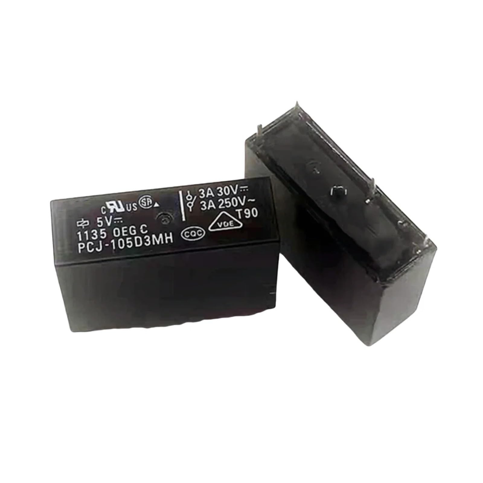 Relais de puissance PCJ-124D3MH 24V 3A pour carte electronique 10 unites
