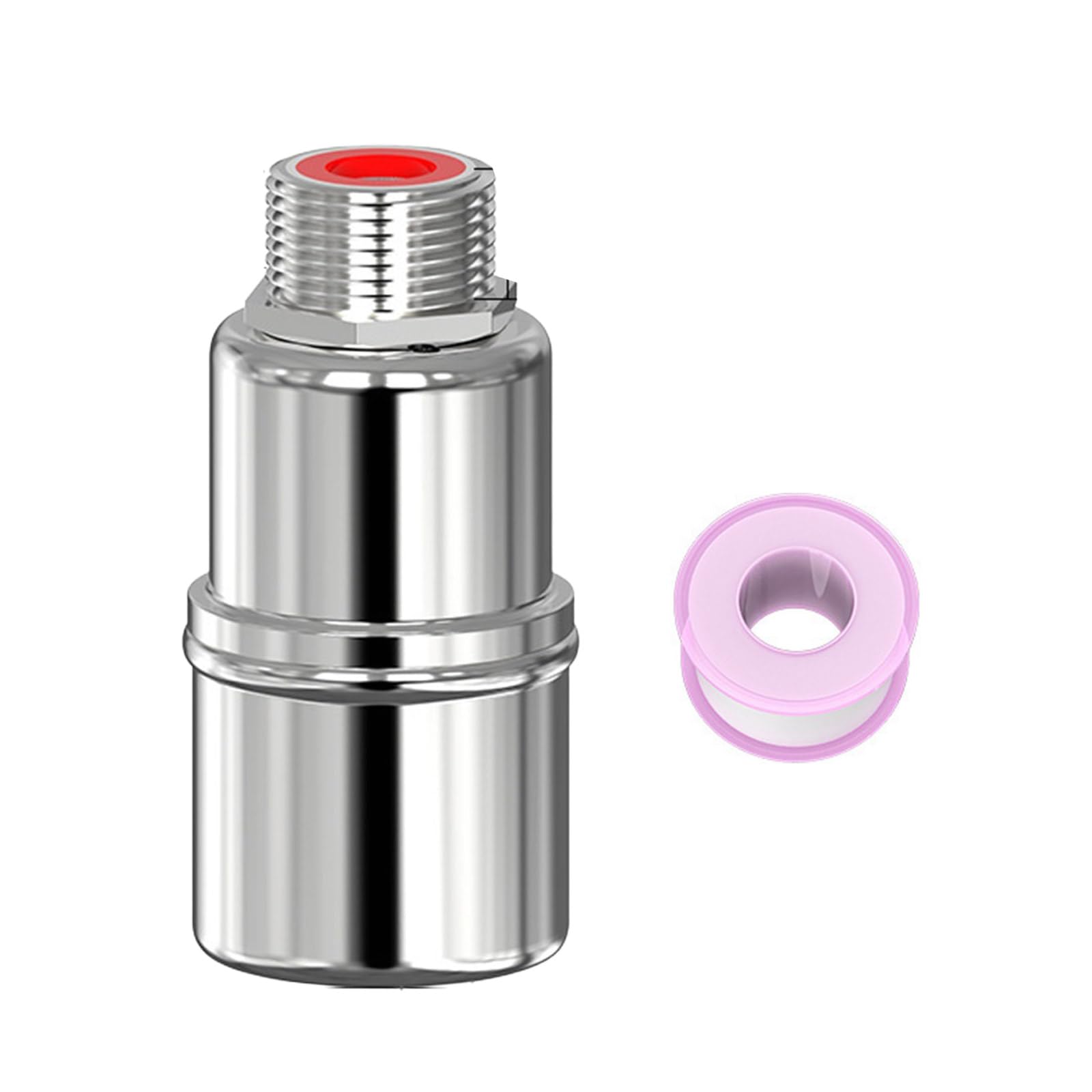 Hdoytxxm Upgraded Thickened 1 Household Water Levels Controller Stainless Steel Shut Off Tower Valves Resistant Floating Ball Shut Off Tower