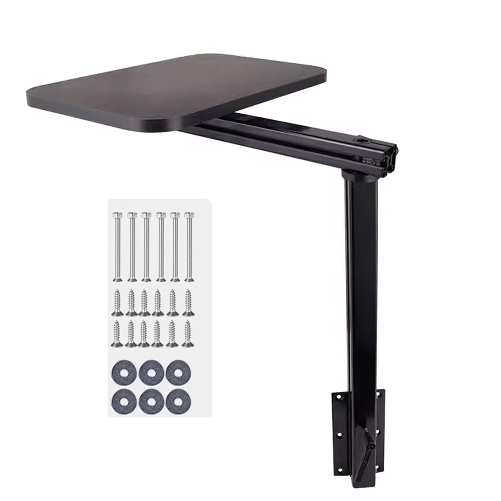 Mesa plegable para caravana que ahorra espacio y elimina la inestabilidad