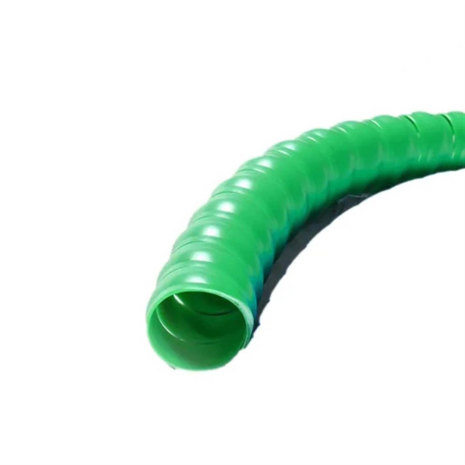 Tubo enrollador de Cables, Manguito Flexible for gestión de Cables en Espiral(Green,ID 18mm 5 Meters)