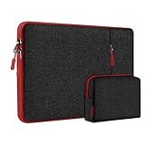 【Haute qualité】 La housse pour ordinateur portable 14 pouces est fabriquée en mousse à mémoire de forme de qualité supérieure et en tissu recyclé, plus résistante aux déchirures, à l'eau et aux chocs et offre une protection plus efficace.
