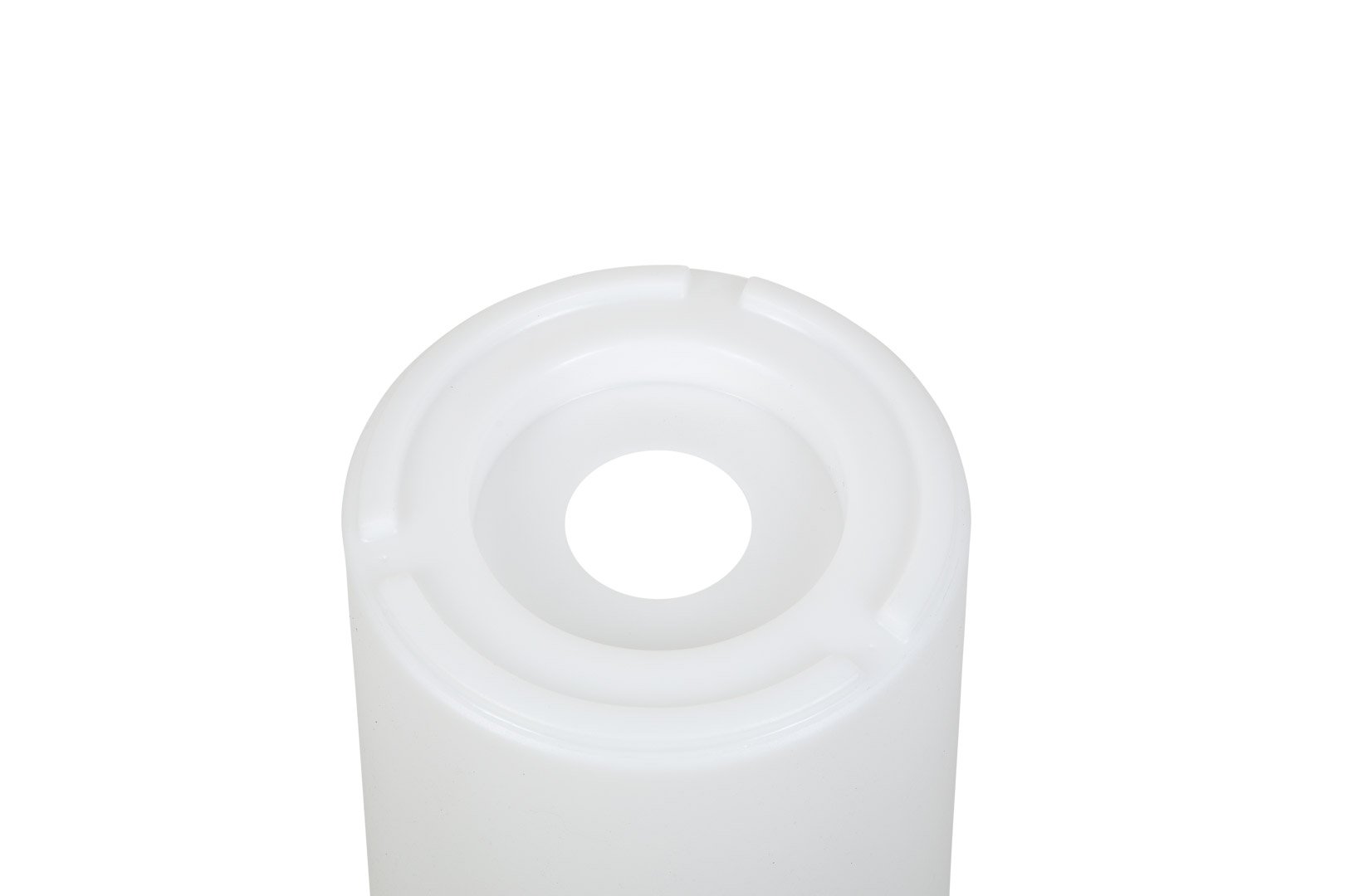STARFIVE Vaso luminoso CON PISTRA INOX PER FISSAGGIO,vaso in resina illuminato, vasi luminosi, per esterno o interno. 139.9h 85 cm