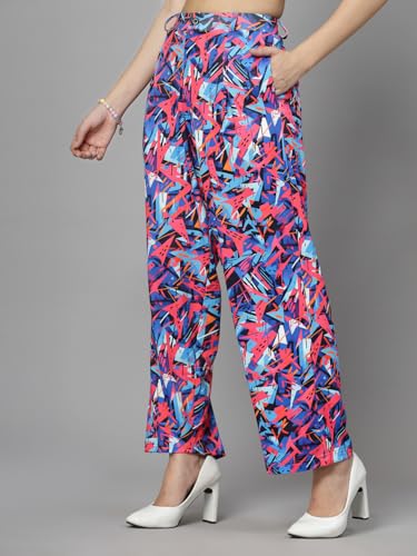 Image of UZARUS Women's Relax Fit Trouser 2 Pockets Baggy Pants