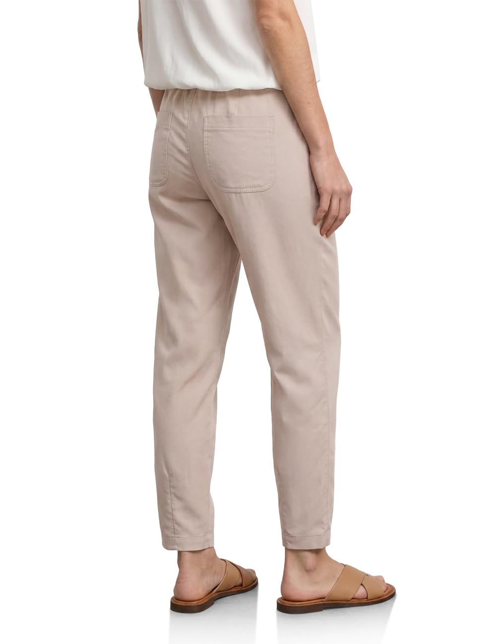 Street One Damen Barrel Leg Hose mit Schnallendetail 3819106