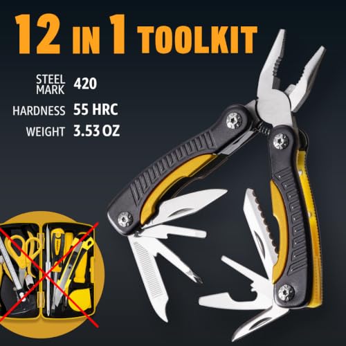 Mini 12-in-1 Pocket Multi Tool