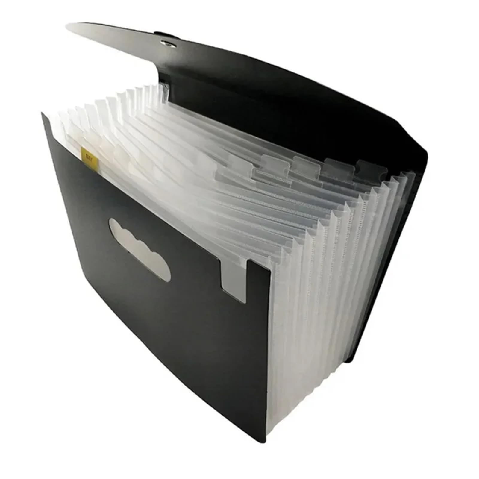 Carpeta de clasificación multicapa A4 2 piezas, 12 capas, organizador documentos for suministros oficina Para Oficina(Color B)