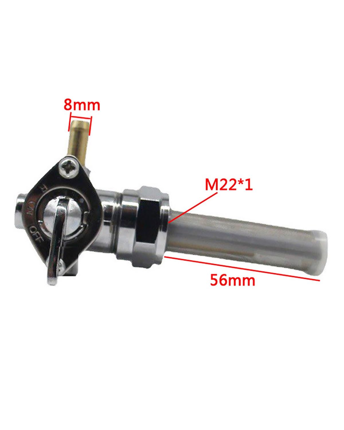 Robinet d'essence Pour Sportster 883 1000 Fue Switch 62167-81 62163-75 Vanne de commutation de carburant