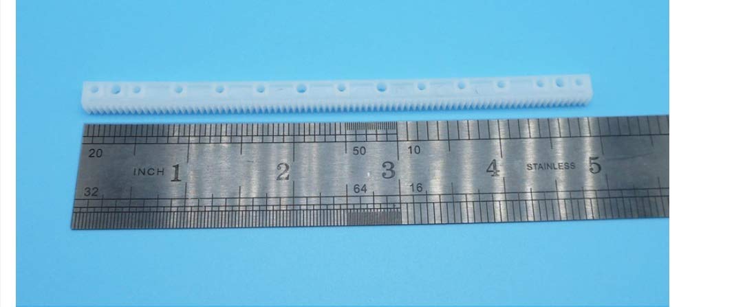 10er-Set Nylon-Zahnstangen Ritzel – Modul 0,5, 12 Produktbild-Vorschau 2