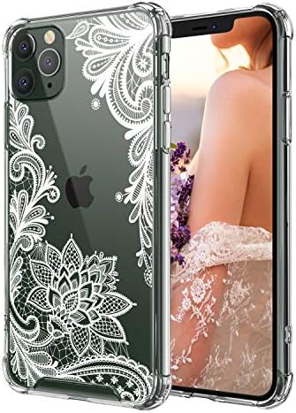 Cutebe Case for iPhone 11 Pro Max, Shockproof Series Hard PC+ TPU Bumper Protective Case for iPhone 11 Pro Max 6.5 Inch White