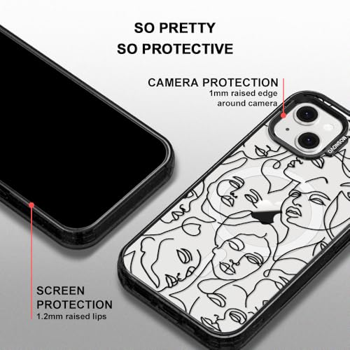 Coque magnétique iPhone 13 antichoc transparente et compatible MagSafe - 5