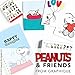 Graphique Peanuts Gang Jotter Notepad, Pad of Paper w/ 250 Tearable Ruled Pages Featuring Cute Snoopy and Gang Design, Great for Kitchen Counters, Nightstands, Desks, and More, 4.5
