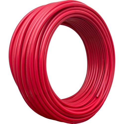 Image of SharkBite 1 /2 Inch x 500 Feet Red PEX-A Flexible Water Pipe Tubing | Suitable for Hot and Cold Potable Systems, 6-Month UV Tolerance, Made in the USA, PEX Pipe, UA60R500