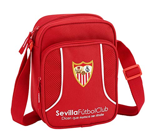 F.C. Sevilla 2018 Sac bandoulière, 22 cm, Rouge (Rojo)