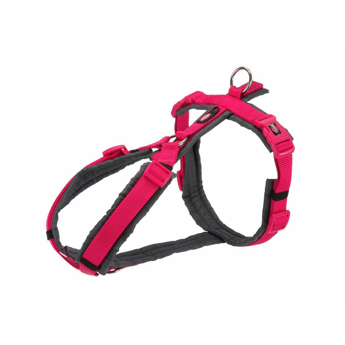 TRIXIE Trekking Harness New Premium Fuchsia Graphite for Dogs