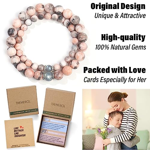 Mother-Daughter-Bracelets-Mommy-and-Me-Bracelets-First-Day-of-Kindergarten-Bracelet-Back-to-School-Gifts-Mom-and-Daughter-Bracelets-Matching-Easter-Christmas-Stocking-Stuffer-Valentines-Link