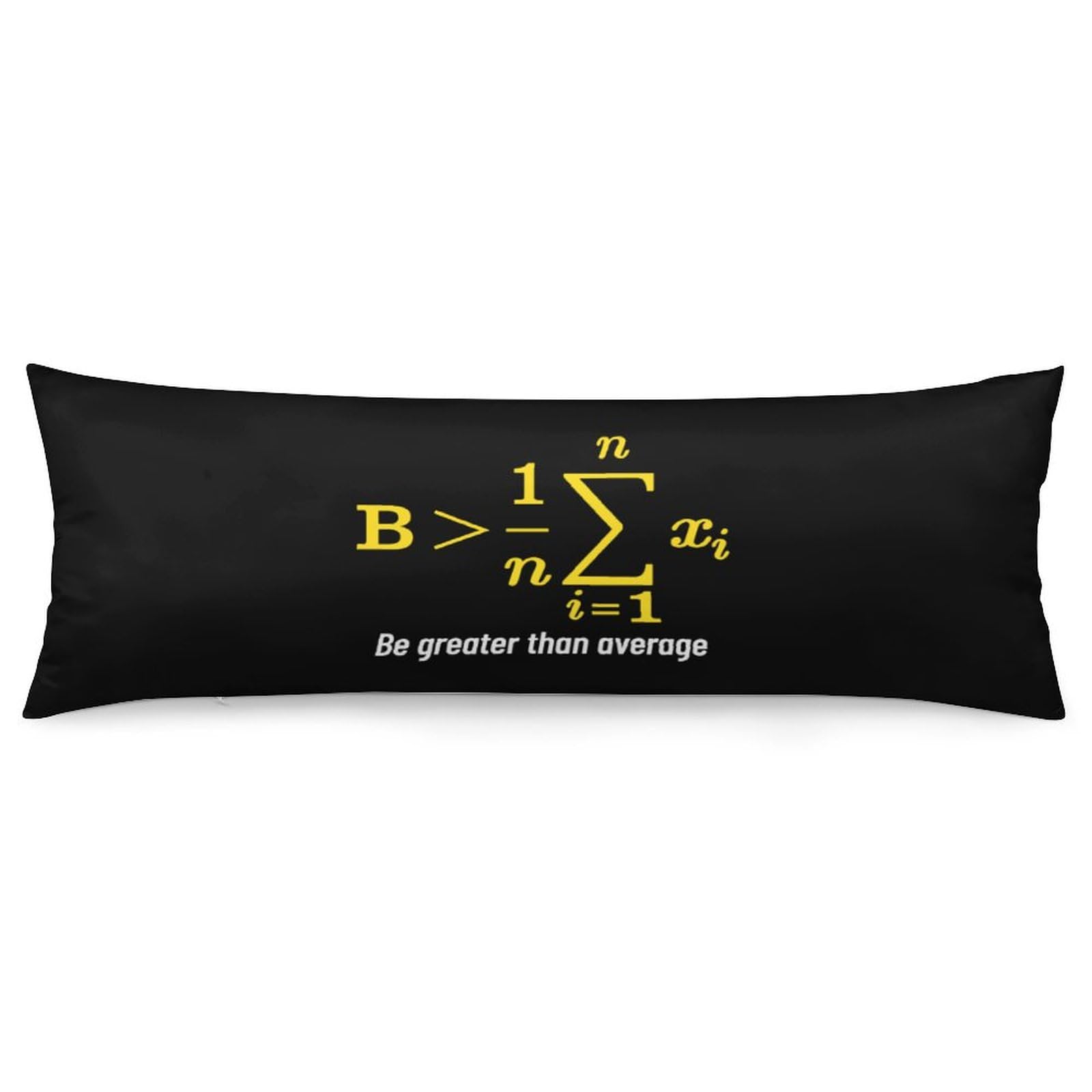 Math Be Greater Than Average Body Pillow Cover Lightweight Long Pillow Case for Cushion Sofa Living Room Bed 20