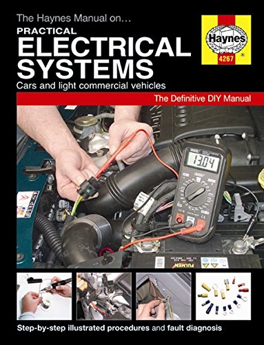 Haynes Manual sobre tecnología práctica de mantenimiento de automóviles de sistemas eléctricos.