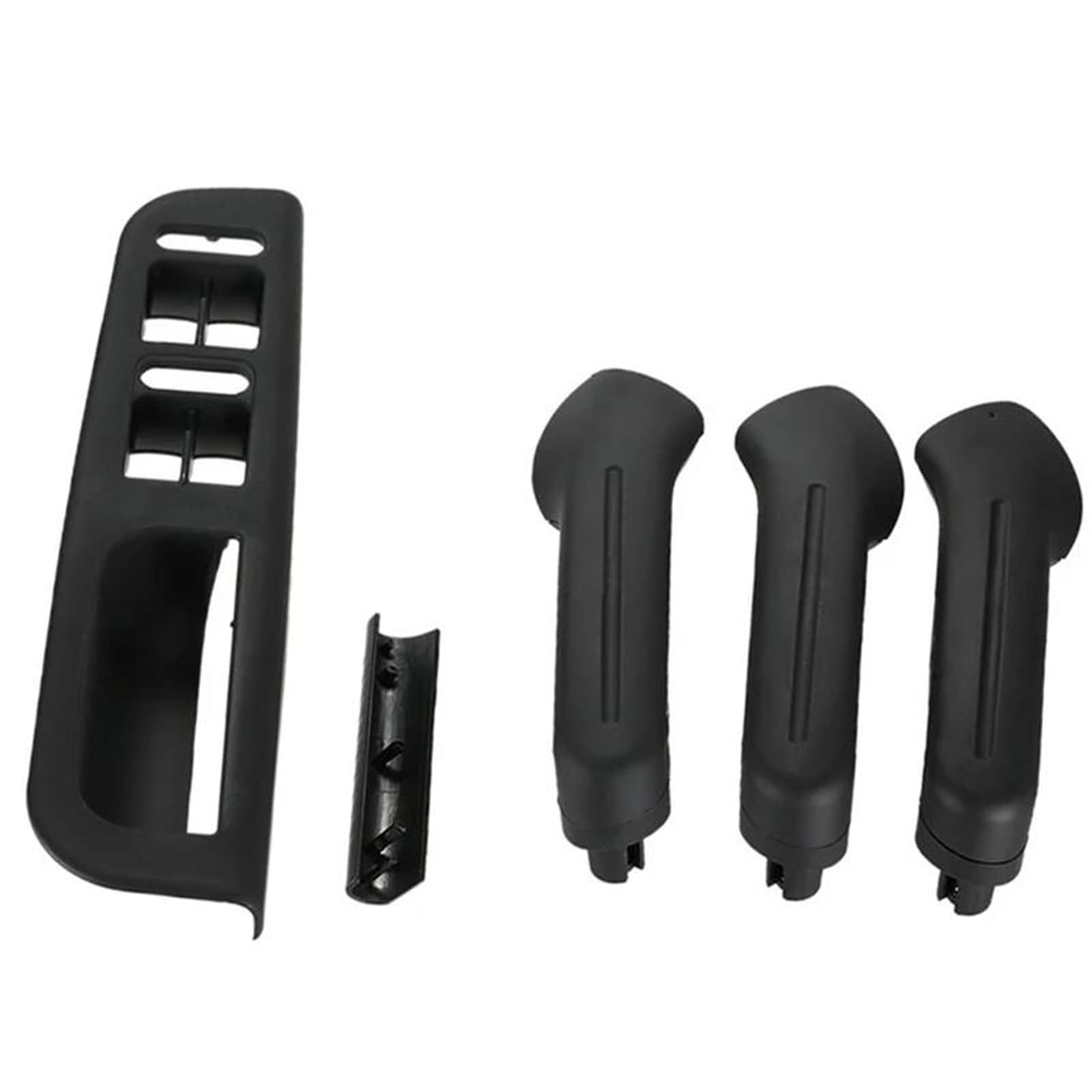LVXVMOZEOK Interior Door Handle Armrest for Bora for Golf 4 for MK4 for Jetta 1999-2004 Front Rear Left Right Door Black Pull Grab Handle Style 3B1867171E(Black)