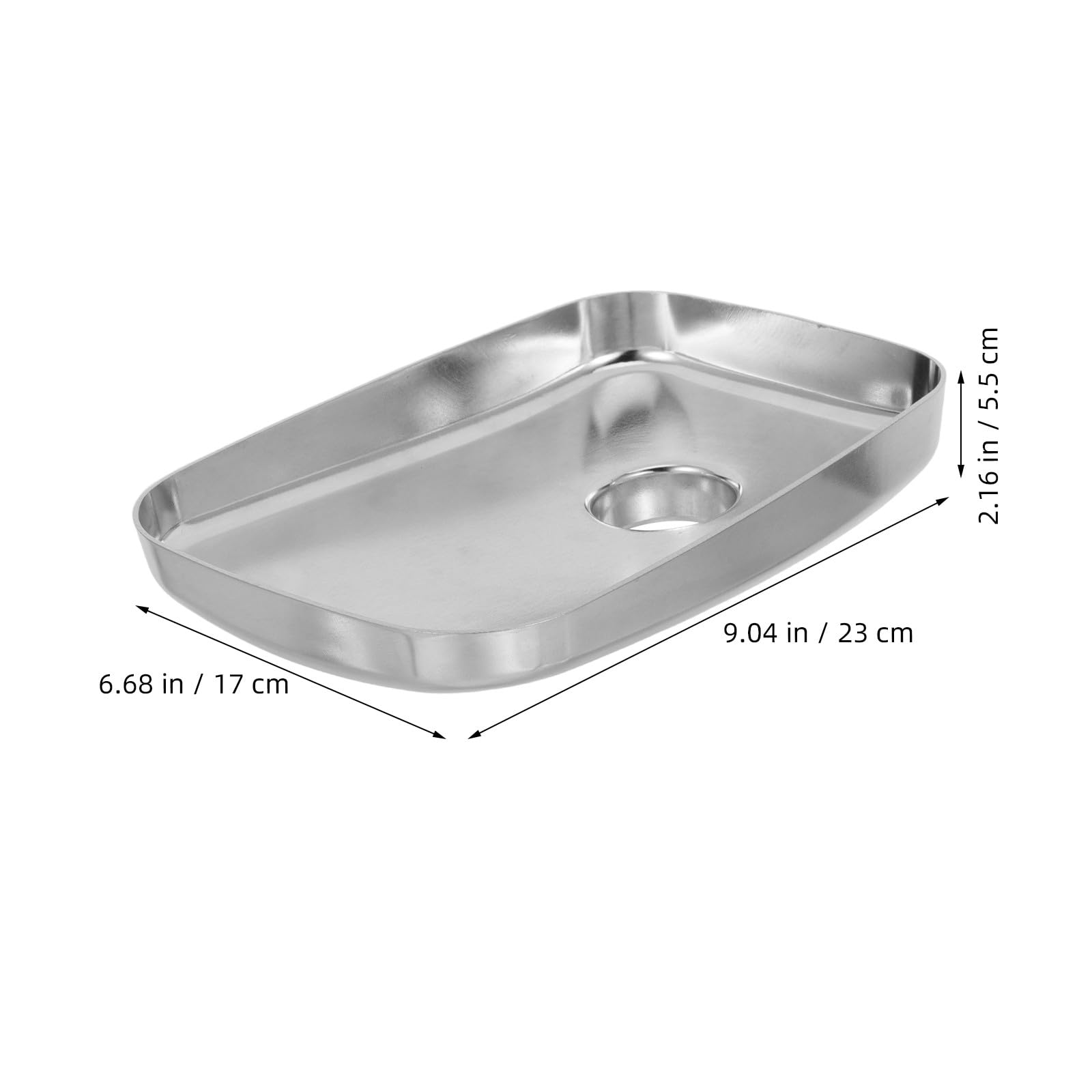 BETOOKY Przystawka do maszynki do mielenia mięsa: Tacka do napełniania ze stopu aluminium do maszynki do mielenia mięsa - 9 x 6,6 x 2,1" Tacka do żywności do maszynek do mikserów i komercyjnych