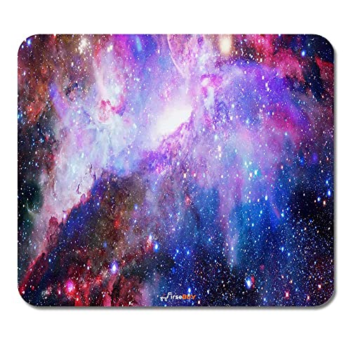 Image of Rectangle Mouse Pad, Anti Slip Rubber Colorful Galaxy Mousepads Desktops Gaming Mouse Mat Customized Designed for Home and Office, 8.6 X 7.08 Inches