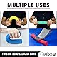 CanDo Hand- und Fingertrainer Twist-n-Bend, Flexibler Übungsstab, Trainingsstab, gelb (sehr leicht) 10-1511