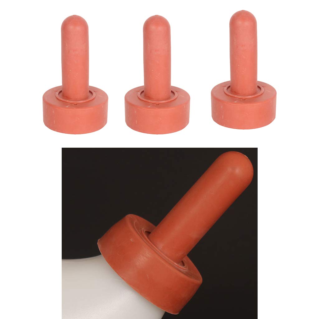 Milageto 3 × Mamelon en Caoutchouc/Bouteille De Veau/Cruche De Lait/Tétine De Bouteille De Veau pour L'alimentation