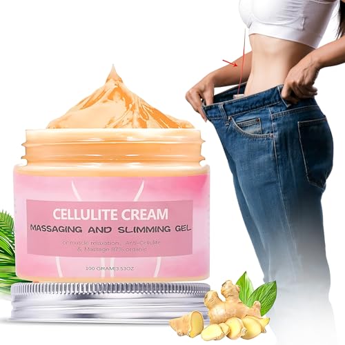 Allony Crema Adelgazante para Masajes,Crema Reductora,Crema Corporal Reafirmante Delgada,Para Adelgazar, Modelar Cintura, Abdomen Y Glúteos,Reducir La Apariencia de La Celulitis