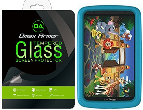 Dmax Armor for Verizon Ellipsis Kids Screen Protector, [Tempered Glass] 0.3mm 9H Hardness, Anti-Scratch, Anti-Fingerprint, Bubble Free, Ultra-Clear