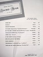 Ethel Smith's Sacred Hour Album (For Hammond Organ) B0027QM8KU Book Cover