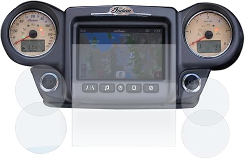 Protector de pantalla de película de protección contra arañazos en racimo de motocicleta para Indian Roadmaster Elite 2020 ×2