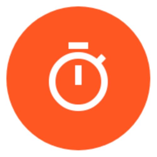 HIIT Orange Workout Interval Timer