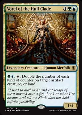 Magic The Gathering - Vorel del Clado del Casco (227351) - Comandante 2016