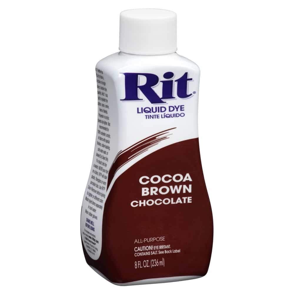 Rit Liquid Fabric Dye Cocoa Brown 236ml