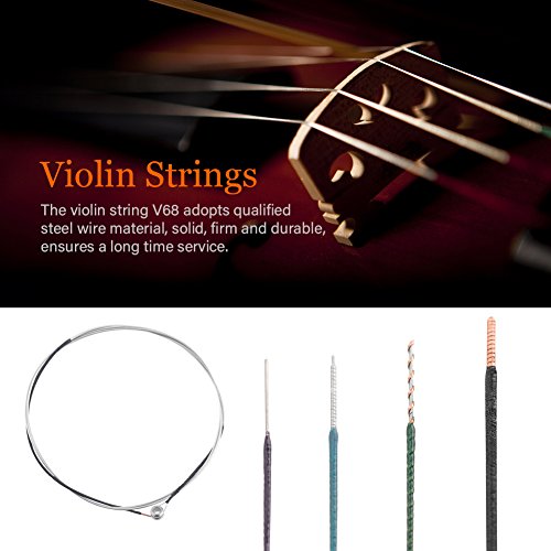 Violin String Set 4Pcs V68 Violin Irin Violin Strings Universal Violin Fiddle String Professional Music Instrument Accessory #TOP5