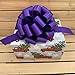 Large Purple Ribbon Pull Bows - 9