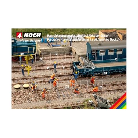 NOCH Decorative Advent Calendar for Model Trains Cover