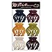 RC ROCHE 6 Pcs Octopus Hair Claw Clip for Women Thick Hair Round Jaw Pumpkin Jumbo Extra Big Cute Slip Secure Grip Strong Classic Clamp, Large Classic Multicolor