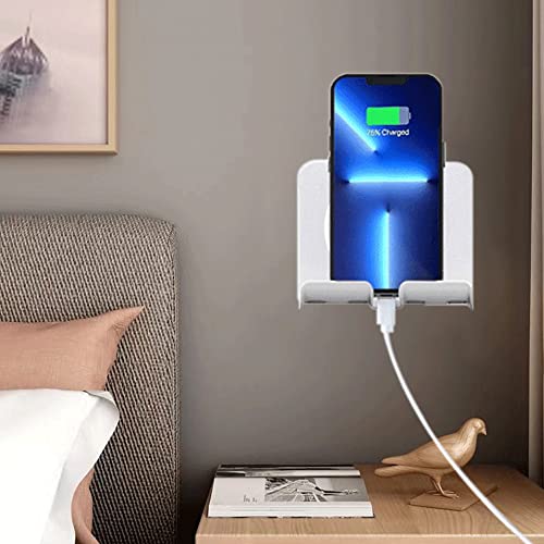 Cymtkbr Wall Shower Phone Holder, Universal Cell Phone Tablet Holder/Mount/Stand With 3Pcs Stickers For Glass Mirror Bathroom Kitchen Bed Desk, Compatible With Ipad Tablet Iphone Samsung All Phones #TOP4