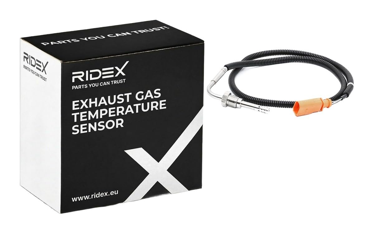 RIDEX 3938E0068 Sensore Temperatura gas scarico Compatibilità con VW Transporter T5 Van 7HA, 7HH, 7EA, 7EH