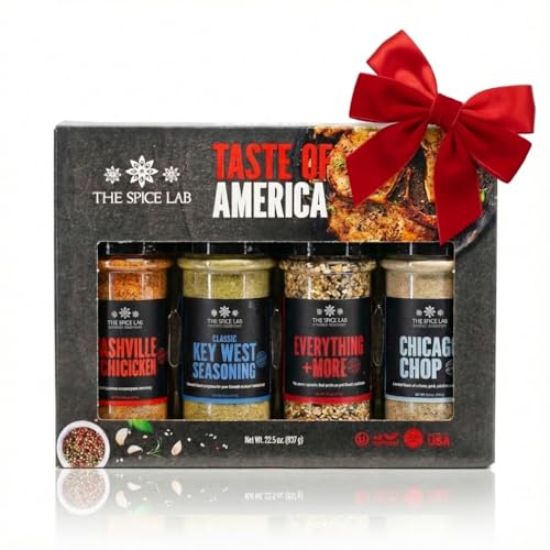 The Spice Lab Taste of America Barbecue Grilling Seasonings Spice Set