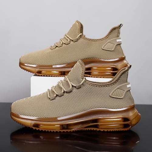 Men's Lightweight Double - air Cushion Walking, High - Elasticity Running Shoes, Workout Shoes, Breathable Mesh Fashion Casual Sneakers4