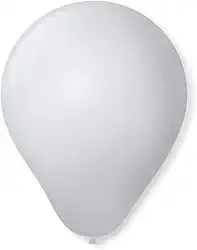 Balão Classic N.065, Branco, Pacote com 50, São Roque