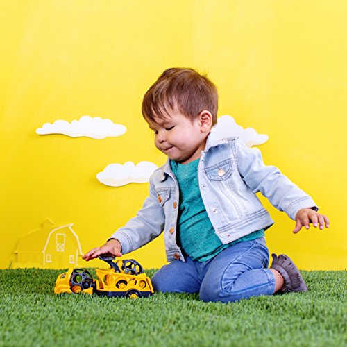 Construction Cruisers Trailer Set - Oball, Oball, Amarelo/Preto