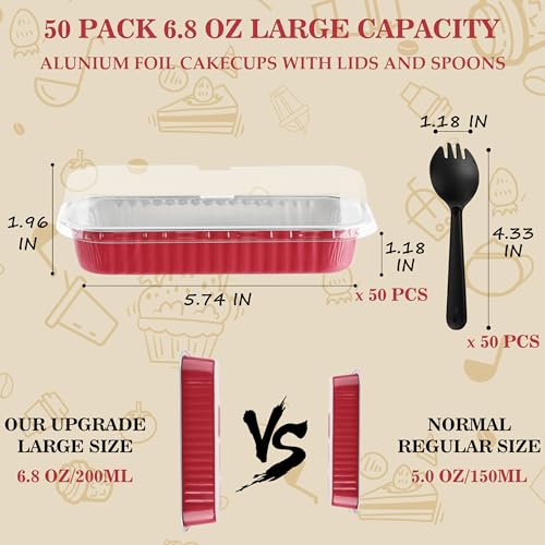 50 mini sartenes de aluminio con 30% de descuento para repostería