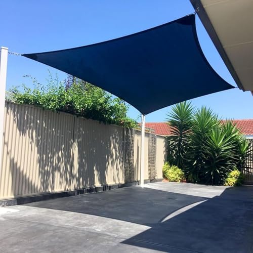 Voile d'ombrage carrée de qualité supérieure, store étanche gris de jardin - 7